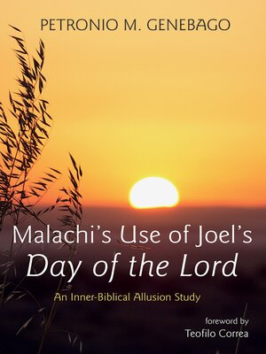 cover image of Malachi's Use of Joel's Day of the Lord